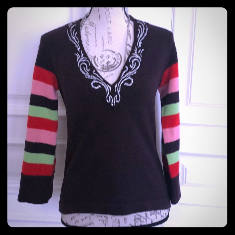 Multi-colored sweater